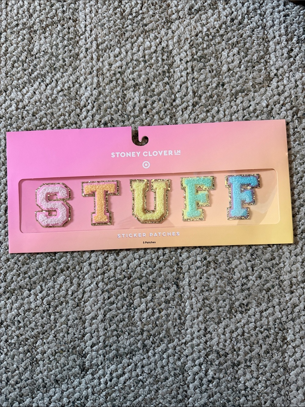 Stoney Clover STUFF sticker patches